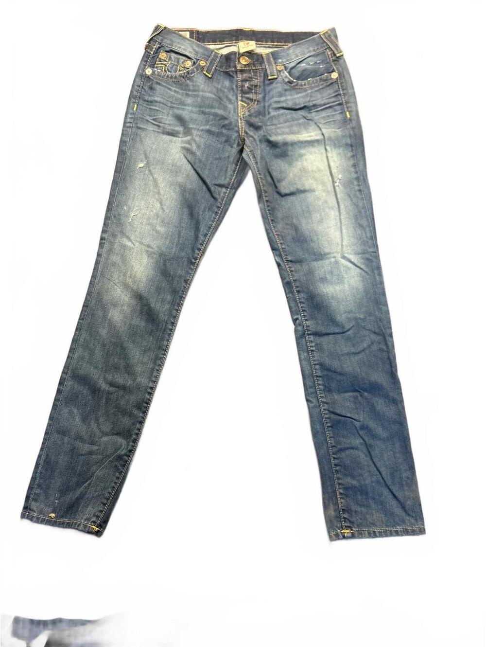 True Religion Women's Distressed Skinny Jeans Size 27